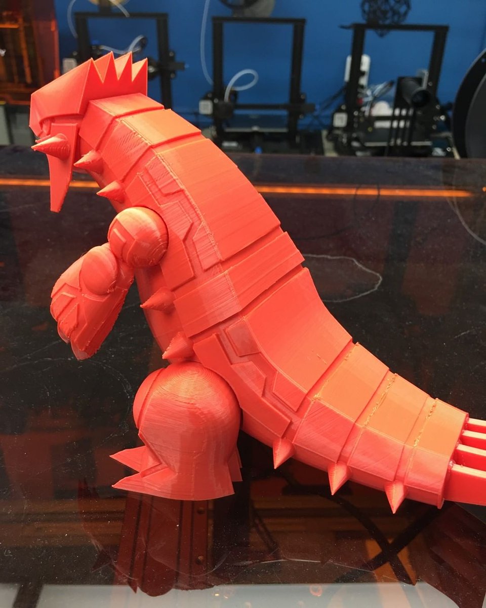 mech_solutions's tweet image. Check out this 1-1 Groudon model that we printed out! The detailing here is immaculate and super accurate to the original pokemon games :))

#3dprinting #3dprint #3dmodeling