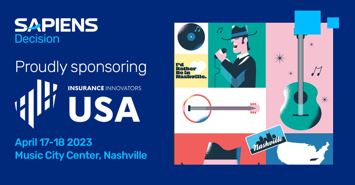 @SapiensIns Decision is a sponsor at the upcoming @Insurance_Innov event in Nashville. Talk to us about making your business run faster. It’s logical.
#IIUSA23