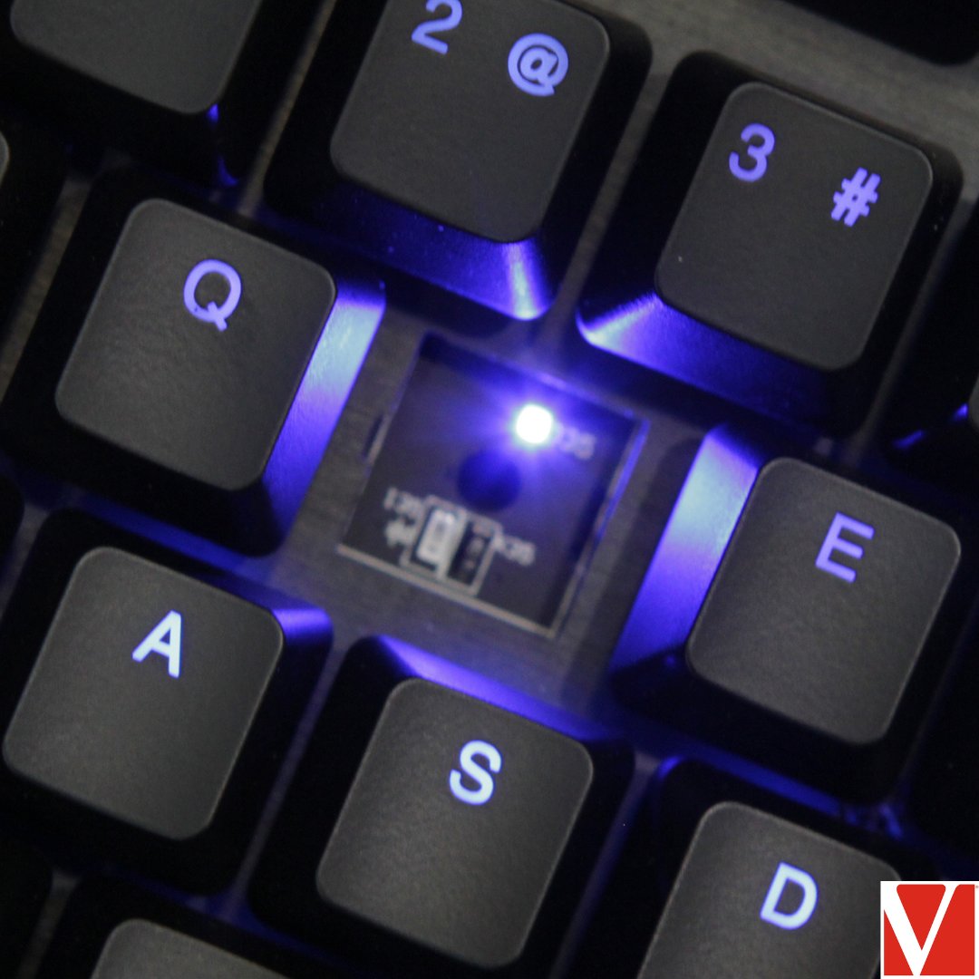usverbatim's tweet image. Did you know there are photo-optical keyboards? Instead of metal switches, optical keyboards detect keystrokes with infrared light and photoelectric switches. Optical switches have a quicker reaction time and last longer because there is no metal contact.

#TechnologyTuesday