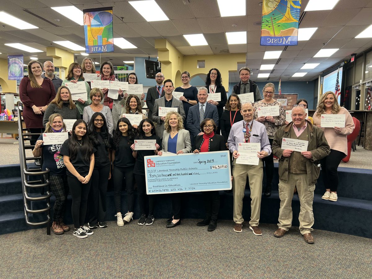 LTEFNJ's tweet photo. Congrats to our spring grant recipients! Thanks to everyone who came to the Board of Education meeting to celebrate these amazing educators. #ltps https://t.co/xaw6QxfB8f