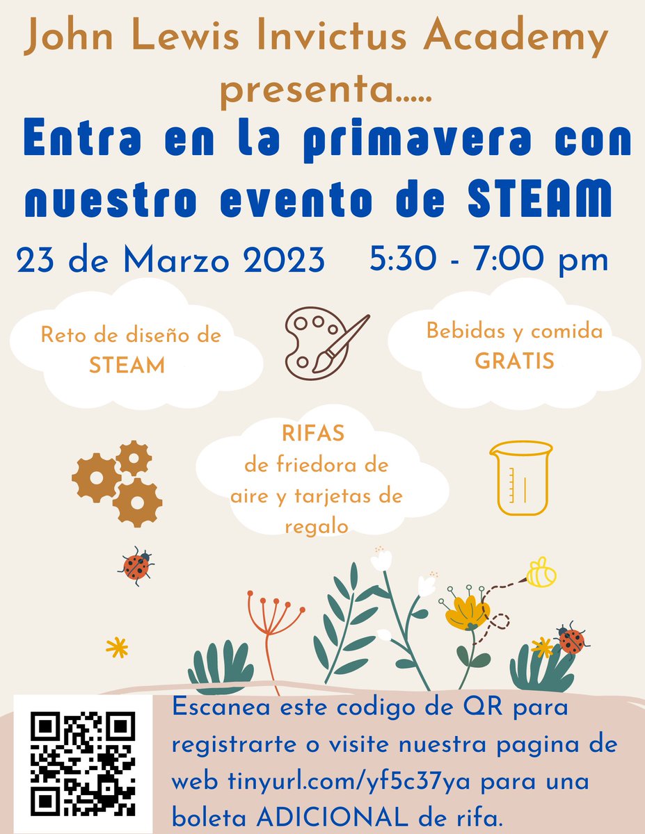 JLewisInvictus's tweet photo. Are you prepared to #SpringIntoSTEAM? Please help us spread the word about our #STEAMParentNight this Thursday, March 23rd, 5:30p-7:00p. Come out &amp; learn how we are preparing our youth for tomorrow—today. @JLIA_STEAM @JLIAPRIDE @apsupdate @APSFam_Alumn #PUSH https://t.co/s1Yc6Eah7H
