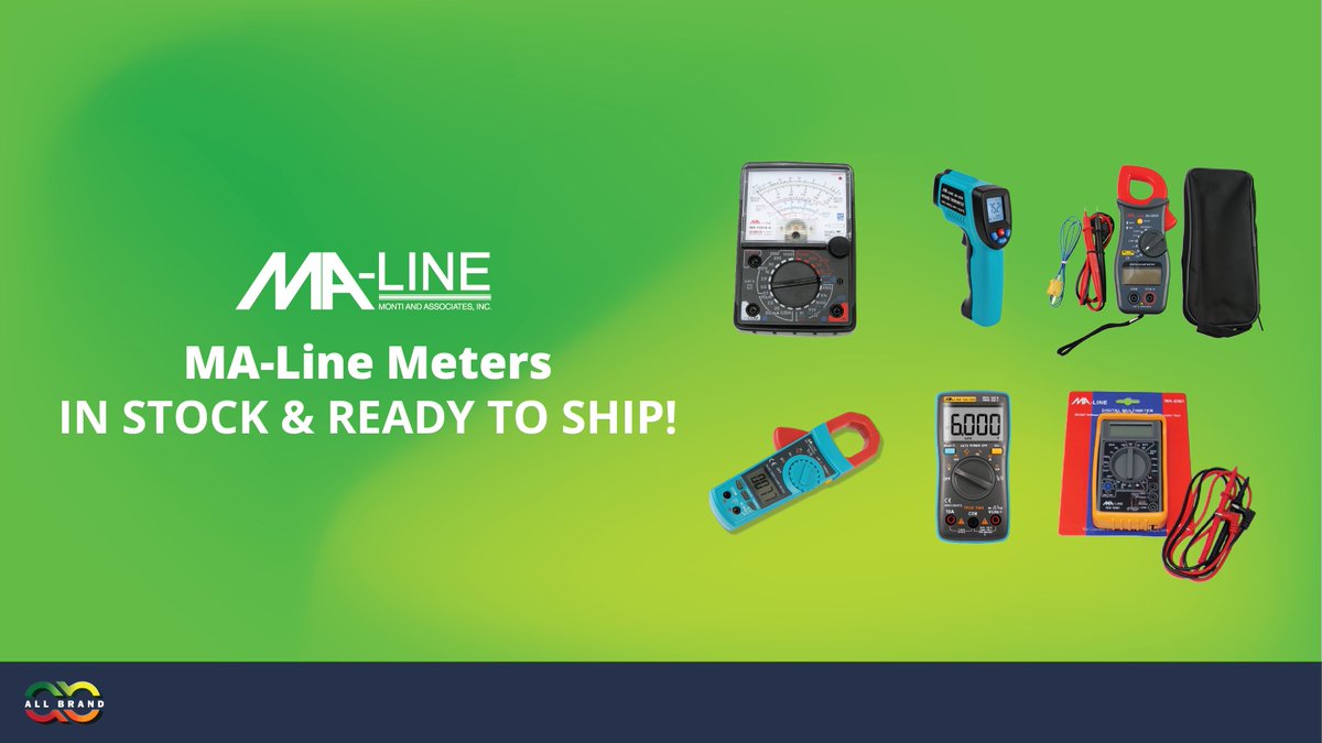 AllBrandOnline's tweet photo. Looking to add or replace any meters in your arsenal? Check out these best sellers from MA-Line — Click the link to order today! https://t.co/oZByThL5o9

#allbrandapplianceparts #allbrandonline #abap #allbrand #applianceparts #meters #maline #temperature #voltage #frequency https://t.co/KPjgSNOd8r