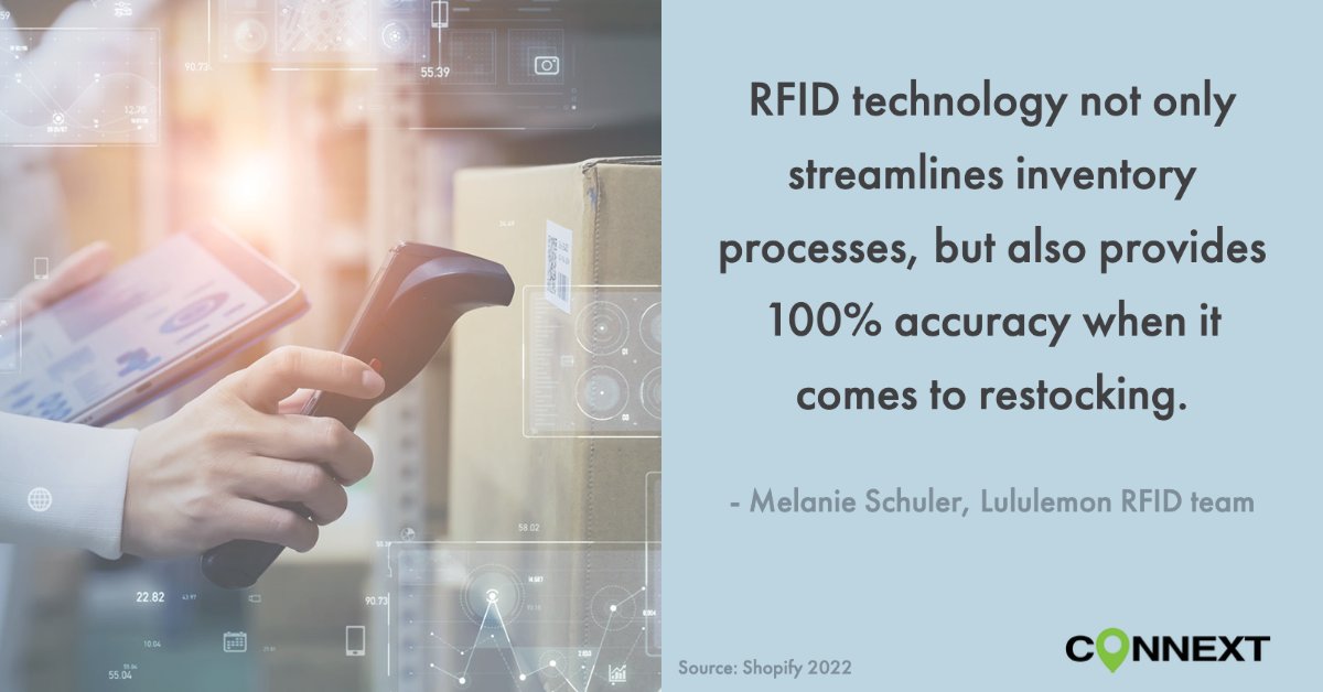 TeamConnext's tweet image. This #TechnologyTuesday we&apos;re highlighting RFID and the role it plays in inventory management. #teamconnext #connectingwhatsnext