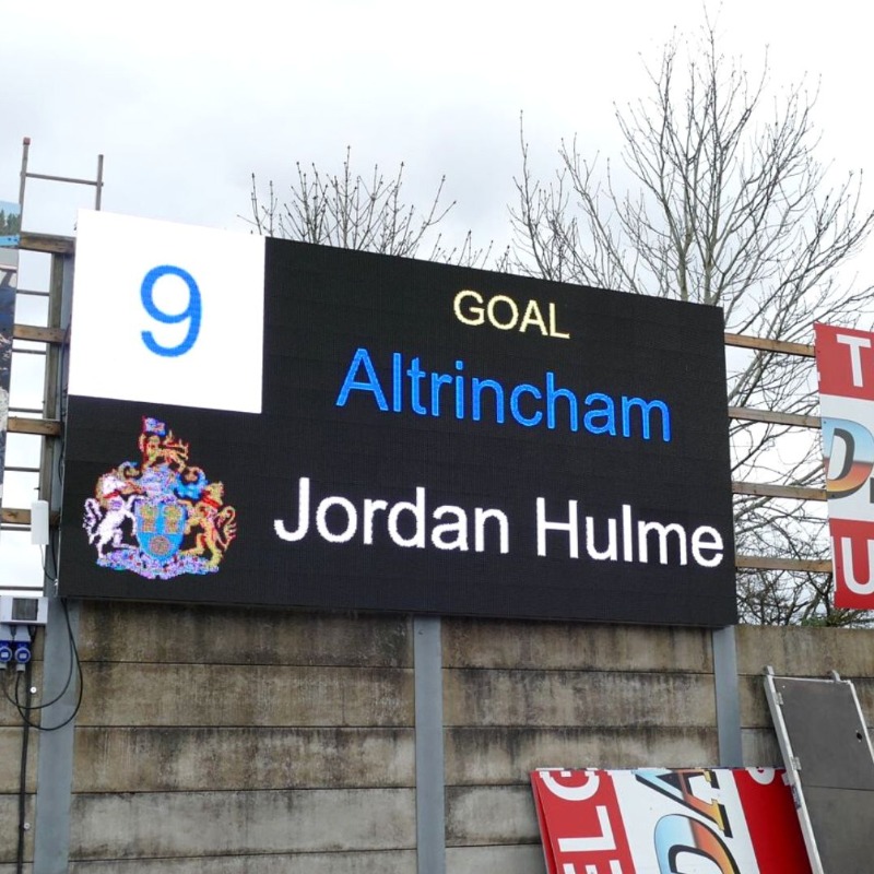 Altrincham FC on X: 📝 Here's how we are lining up for this afternoon's  game at The @JDavidsonScrap Stadium ⤵️ A return to the bench for  @ReganLinney1 and @George_Wilson10 after spells out