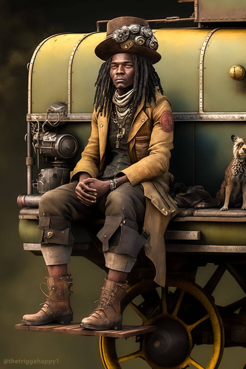 theSystem___'s tweet image. 40&apos;s Kenyan Freedom fighter by Nanzia Kihara
#Midjourney #AI #conceptualization #GenerativeAI #artificialinspiration #seedily