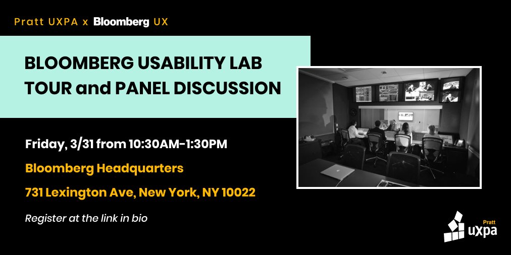 UXPA at Pratt tweet media