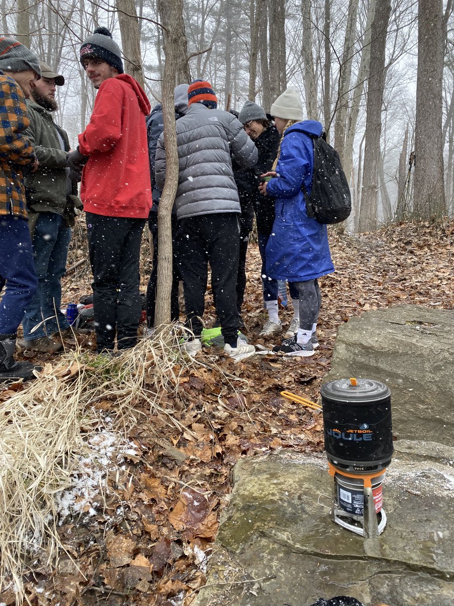 OAC hike and training.  Prepping for our FLT overnight.  Happy #spring 💐
Who else hits the trails with their students? ⁦<a href="/irishko24/">Kelly Ahern</a>⁩ ??