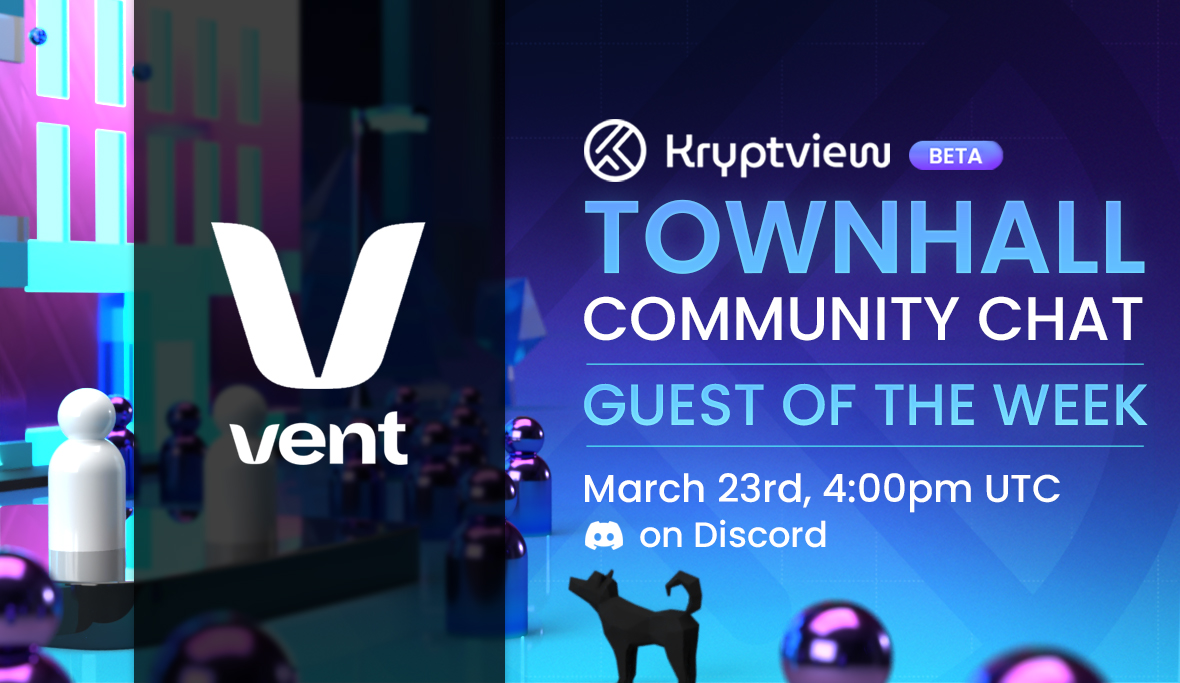 Our Lead CM <a href="/Andrei_Web3/">Andrei Web3</a> will be joining <a href="/theKryptview/">Kryptview</a> Townhall Community Chat Event🔥

Details:
🗓 March 23rd
🕓 16:00 PM UTC

Looking forward seeing you all on Kryptview Discord this Thursday. 👇👇👇
vent.ec/Kryptview-Disc…

#Community #Ama #Discord