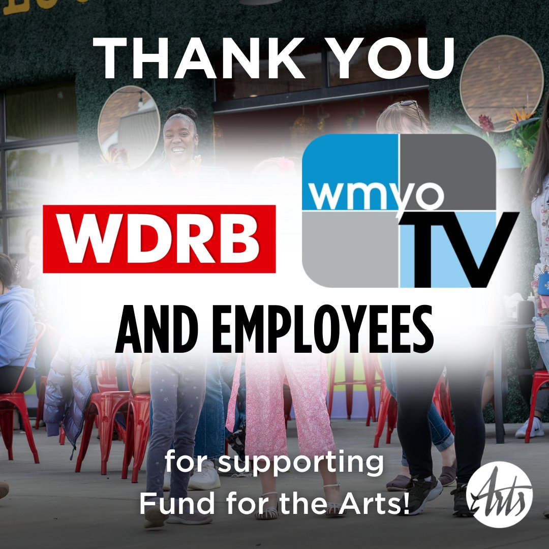 All year, we are celebrating our donors on Thank You Thursday! Thank you, WDRB-TV and WMYO-TV and Employees! You’re creating a healthy and vibrant community where everyone embraces art, contributes, and belongs.