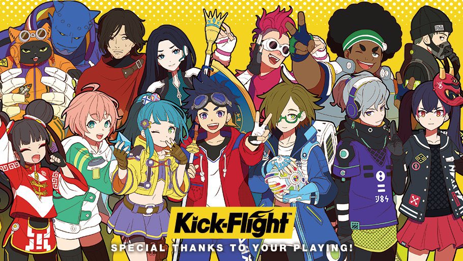 kugumaro's tweet photo. キックフライトがサービス終了してから2年経ったんやって！はやすぎ！

今でもキックフライトが1番好きなゲームです。

どんな形でも復活待ってます🥳

#キックフライト https://t.co/A5AGyoWCvk