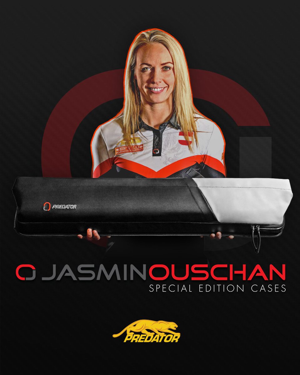 PredatorCues's tweet image. Made in collaboration with @JOuschanLive, these Urbain cases are balanced in black and white. With premium protection &amp;amp; comfort, these cases feature Jasmin's logo.
Functional &amp;amp; fashionable: predatorcues.me/42GXpjh
#PoolCueCase #PredatorProTeam #PredatorUrbain #PredatorCues