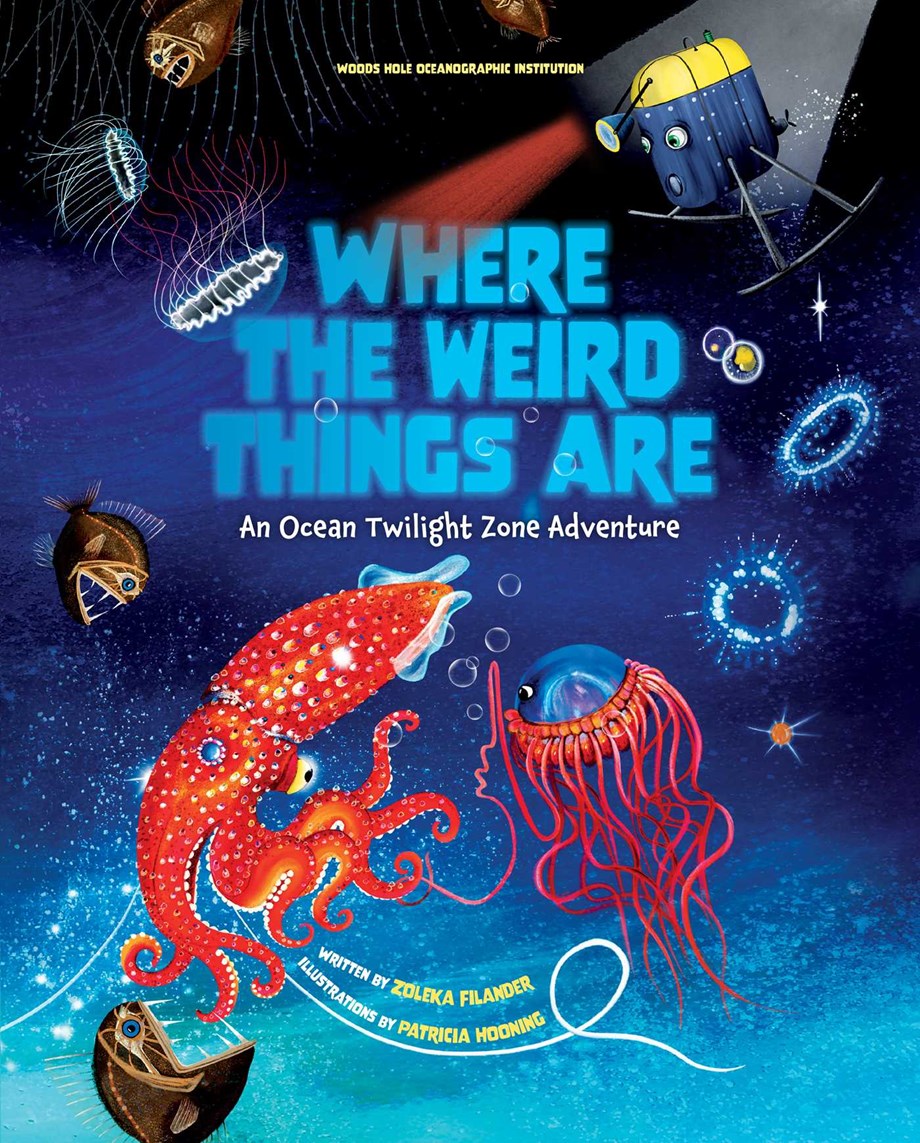 Meet Meso, an underwater explorer robot, as it’s launched into the ocean twilight zone and discovers all sorts of unusual and wonderful creatures, learning that we’re all weird in our own ways … and that’s a very good thing! Released today!
