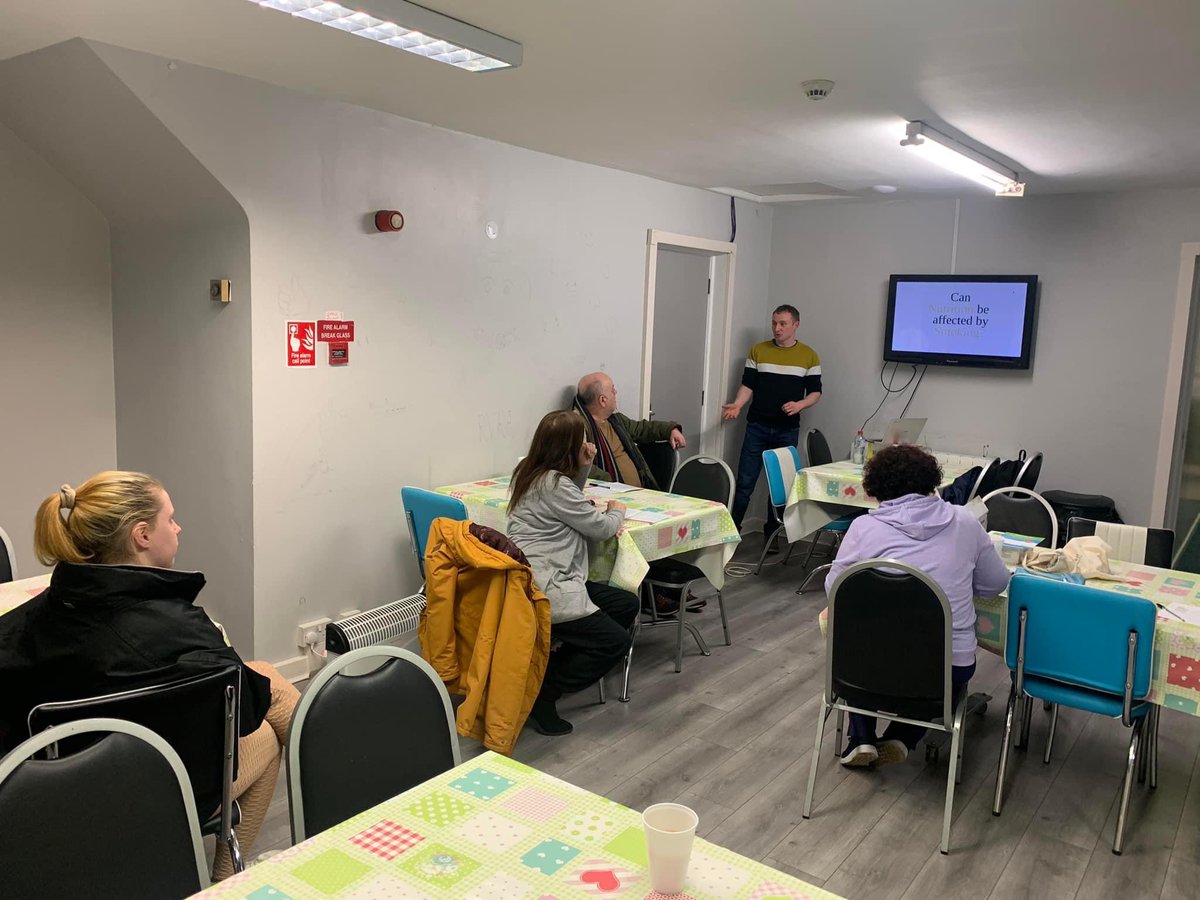 Week 5 of our Smoke Cessation Programme.

This week our participants received a talk on the importance of Nutrition and how it can be affected by smoking. 

<a href="/BBHealthForum/">Bogside and Brandywell Health Forum</a> 

#community