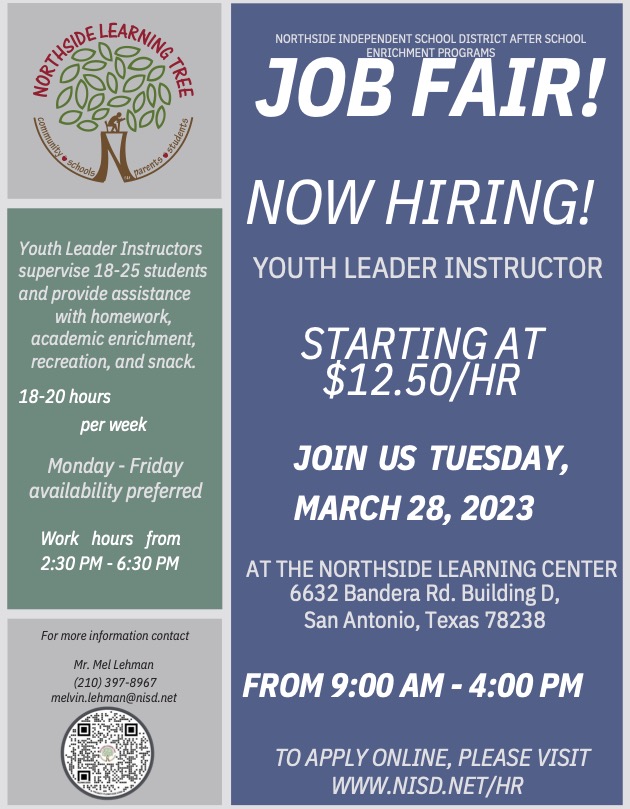 Northside ISD on Twitter "The Northside Learning Tree After School Enrichment Program is