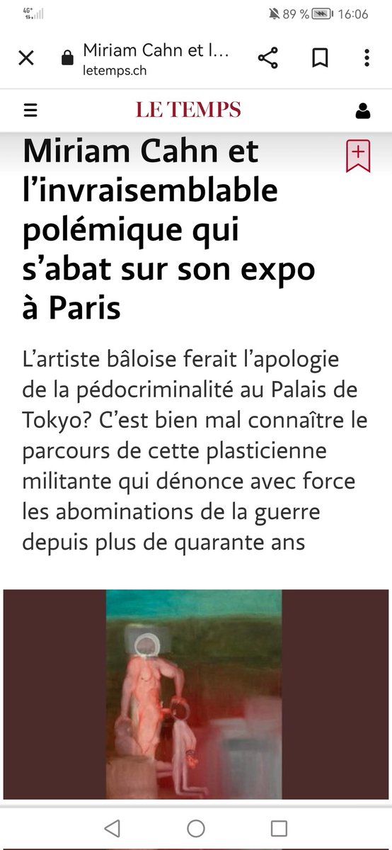 PaulineLanglo15's tweet image. La ministre Culture vient de dire que cette toile de #miriam #cahn c'est de l'art et ce n'est pas choquant vous rendez-vous compte où en sont les cerveaux de nos élites ? Je sais que beaucoup de gens très riches se font chier dans la bouche mais là on touche le fond #directan