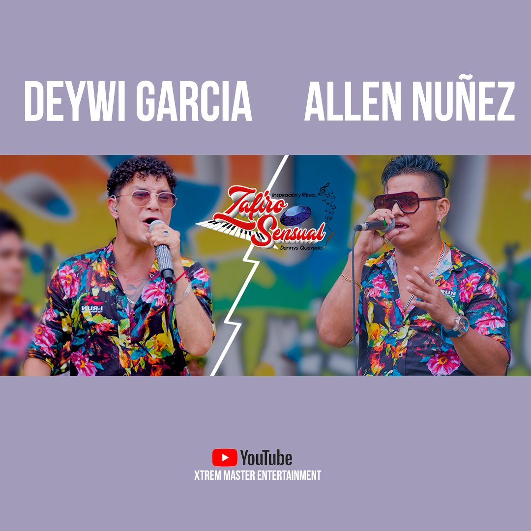 XTREMMASTER_PE's tweet photo. Regresa Allen Nuñez Y Deywi Garcia A Zafiro SENSUAL
YouTube : XTREM MASTER ENTERTAINMENT
#xtremmaster https://t.co/NJnq1fBMmp