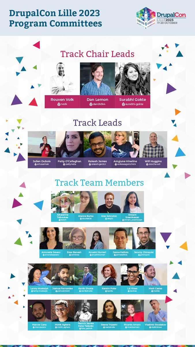 DrupalConEur's tweet image. #DrupalThanks for all the content submissions for #DrupalConLille so far!
Our wonderful Program Committee is all set to review your proposals and assemble a fantastic program again this year.
Submit sooner than later to help us make the best choices.
🔗events.drupal.org/lille2023/subm…