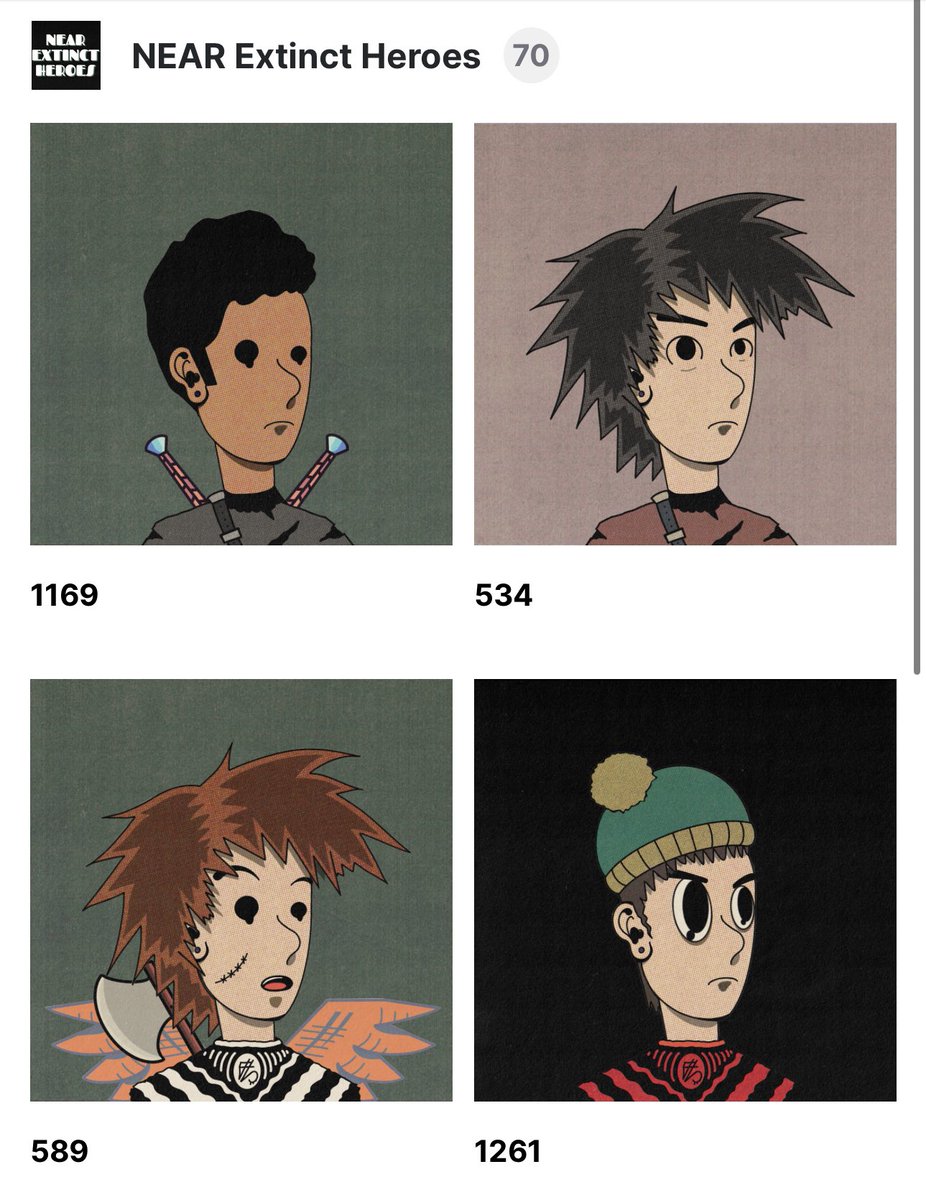 Gm!

70 NEAR NFTs are porting over to Solana.

More info in our Discord.

🫂