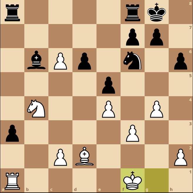 #quotichess <a href="/Cm1Cm2Pasteur/">Classe De CM</a>
 Bonjour. Nous déplaçons notre roi en F1 !