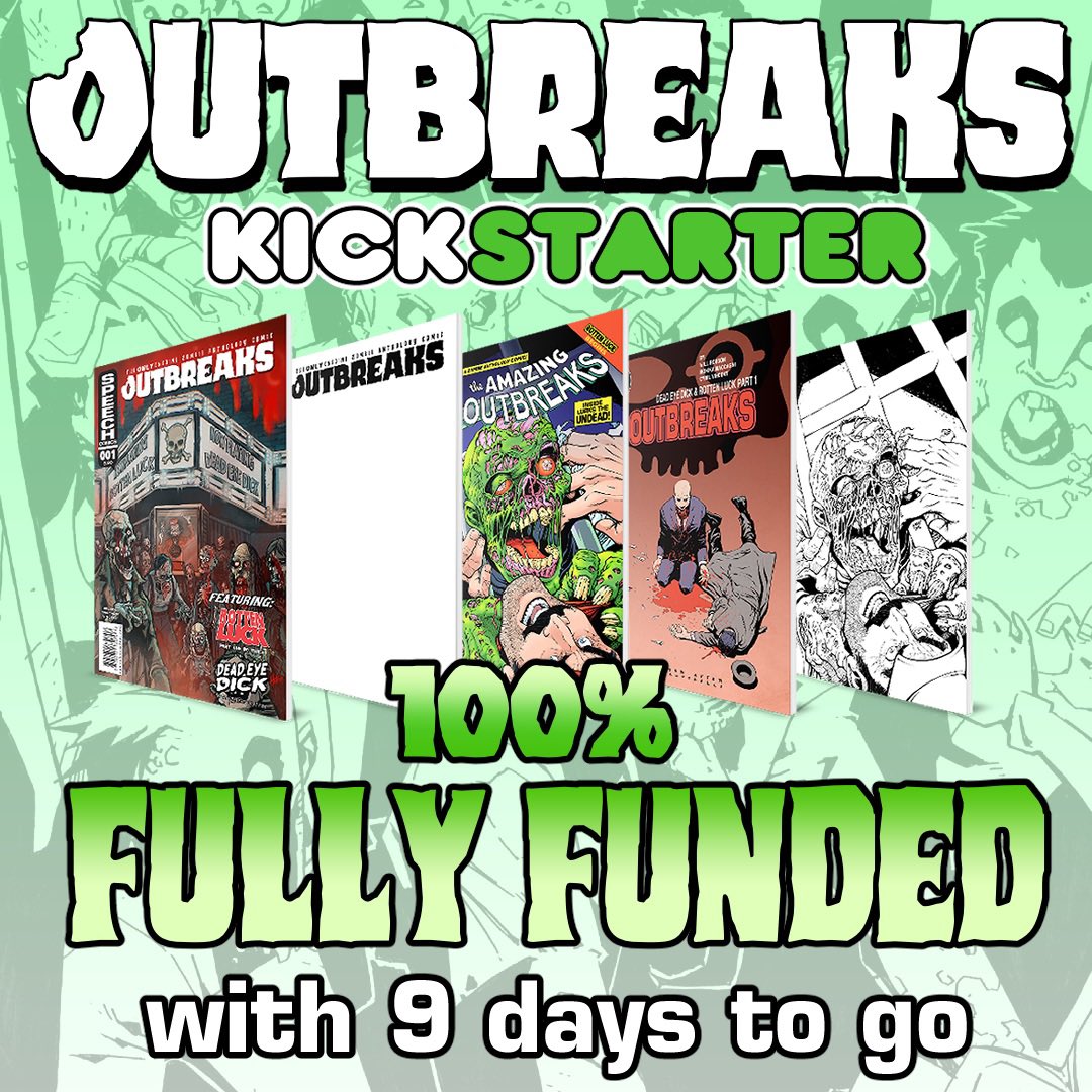 We did it. Thank you all so much for making our first comic a success!