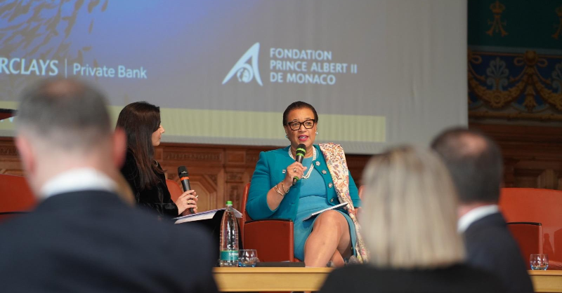 commonwealthsec's tweet photo. 🌊 #SDG14 on protecting the ocean is the least funded of all #SDGs, receiving only 0.1% of development finance.

At #MonacoBlueInitiative, @PScotlandCSG called on the international community to prioritise funding to address the ocean funding crisis.

Learn more ⬇️

#BlueCharter