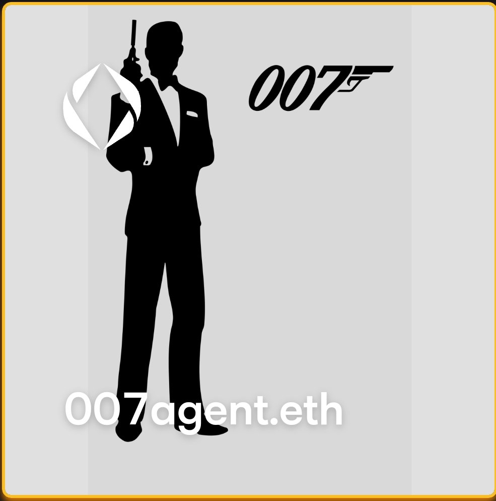 TheDomainer_'s tweet photo. @0xDFV @n0vaxNFT #007agent https://t.co/cyjBCG6HdU
