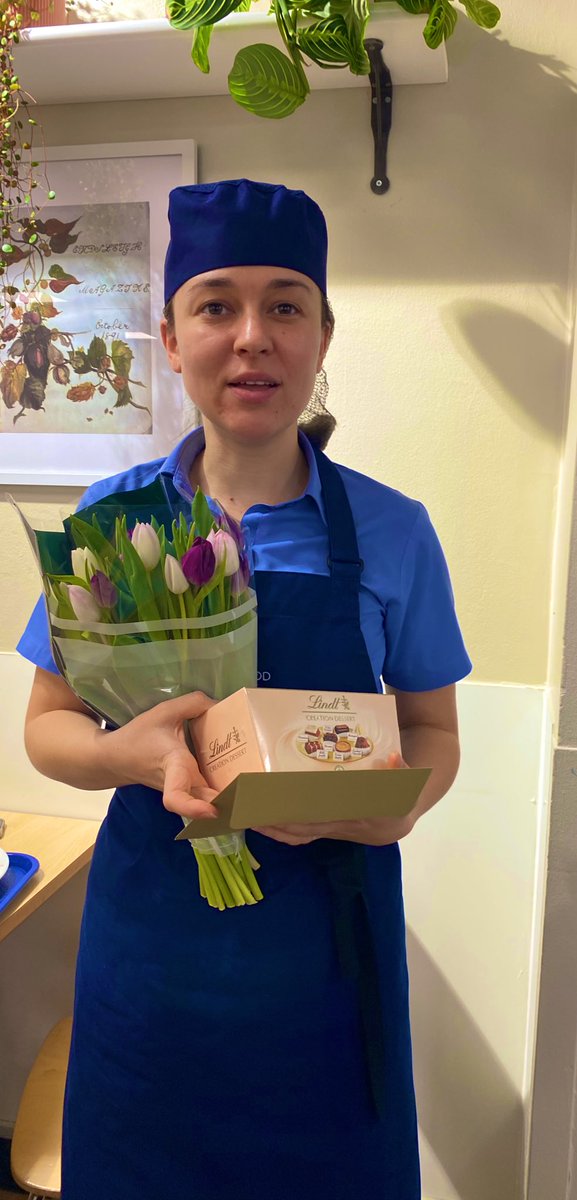 Yesterday we had to say goodbye to our Anna who is starting a brand new career as the dentist nurse. We will miss her.