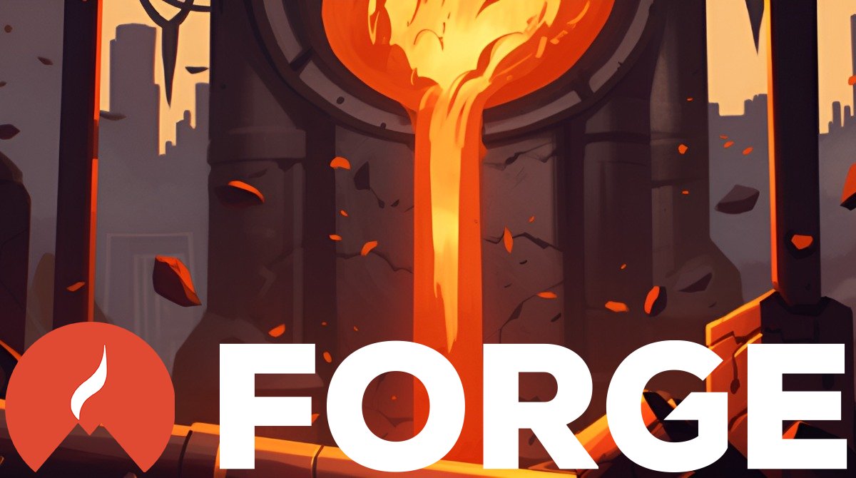 Forge tweet media