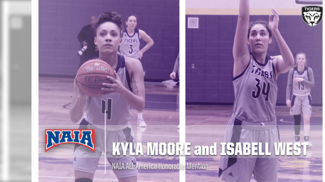 Women's Basketball: West and Moore Named All-America Honorable Mentions

#WeAreIW  - iwtigers.com/article/3653