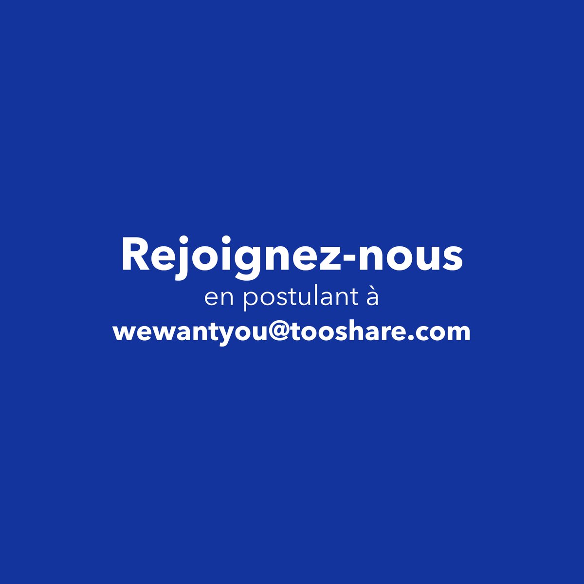 tooshare_africa's tweet photo. Rejoins-nous !

Parce que tu es un génie frontend web/mobile et surtout tu es dynamique et proactif.

Dossier de candidature à envoyer par email à wewantyou@tooshare.com. 

TooShare, le 1er réseau social de cours en ligne en Afrique
#JoinsUs #scrum #crossplatform #devfront https://t.co/XAdBUU72Nz