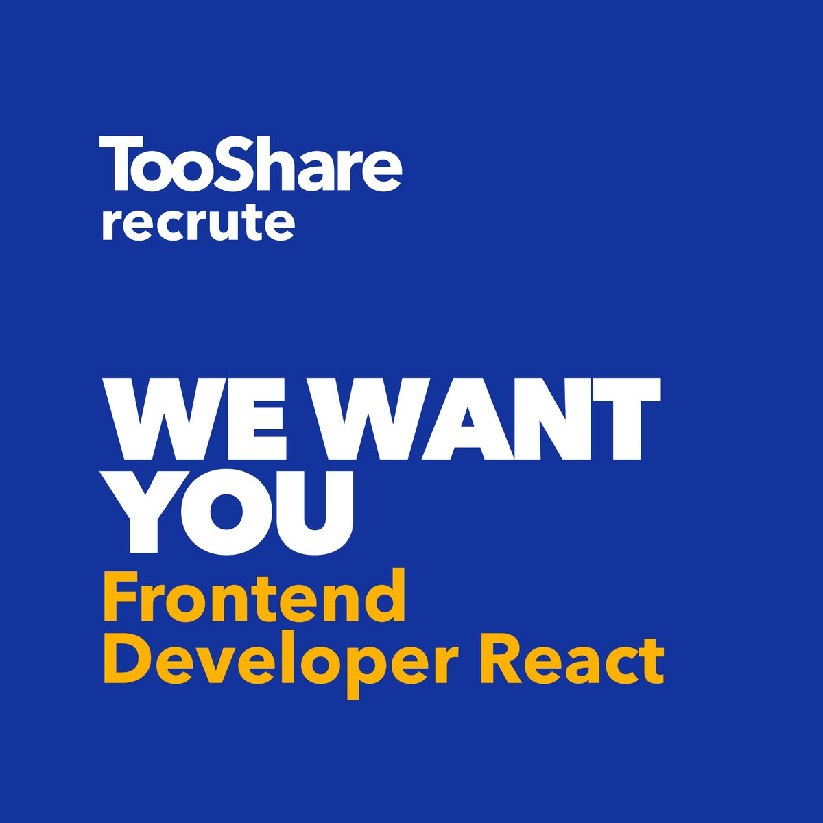 tooshare_africa's tweet photo. Rejoins-nous !

Parce que tu es un génie frontend web/mobile et surtout tu es dynamique et proactif.

Dossier de candidature à envoyer par email à wewantyou@tooshare.com. 

TooShare, le 1er réseau social de cours en ligne en Afrique
#JoinsUs #scrum #crossplatform #devfront https://t.co/XAdBUU72Nz
