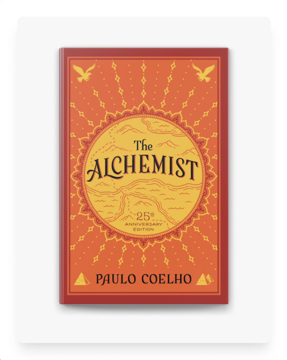 10 life-changing lessons from the book 'The Alchemist':

- Thread -