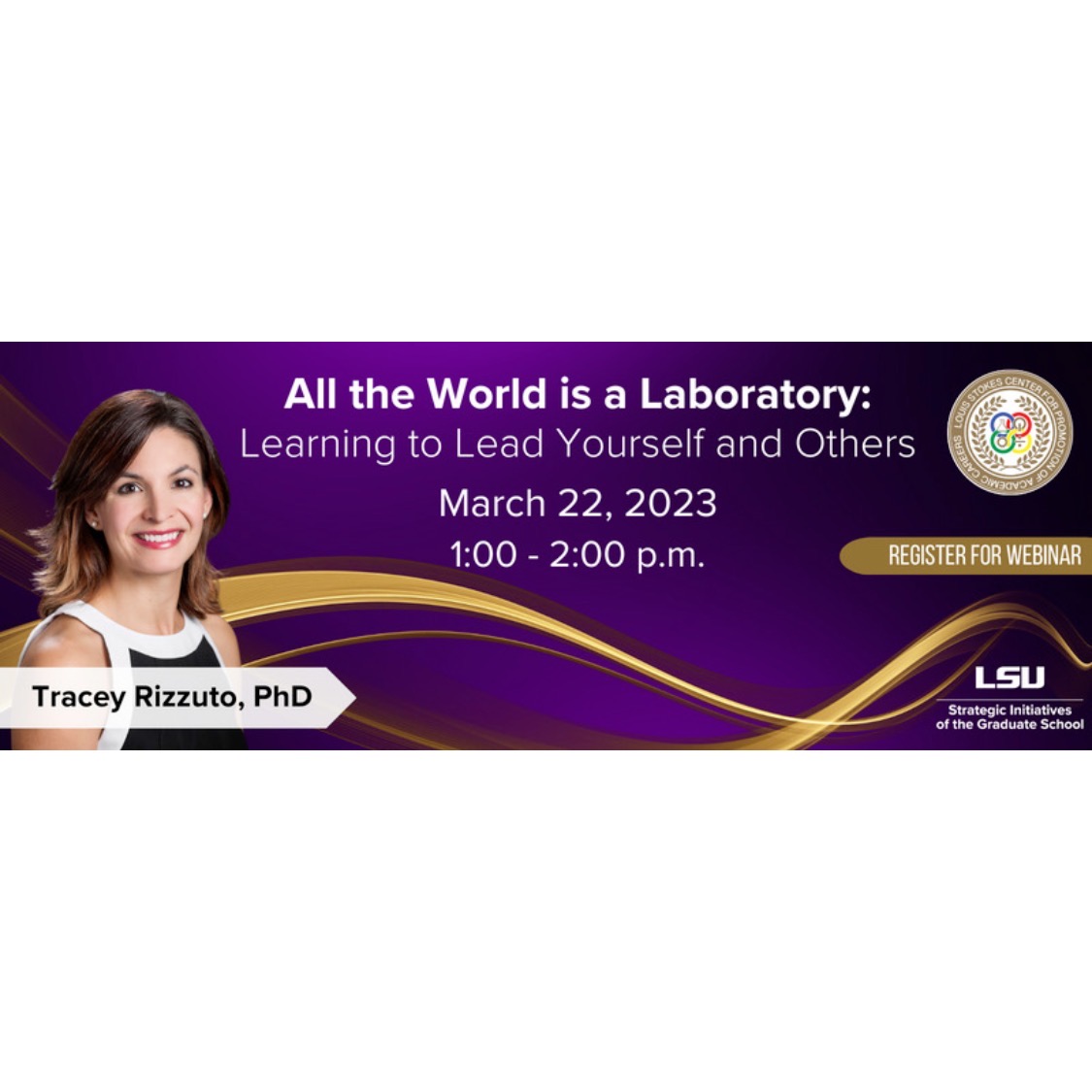 Join us TOMORROW for this amazing talk by Dr. Rizzuto! This conversation will explore self-development and experimenting with purposeful practice as you learn to lead yourself and others. Registration link in bio!