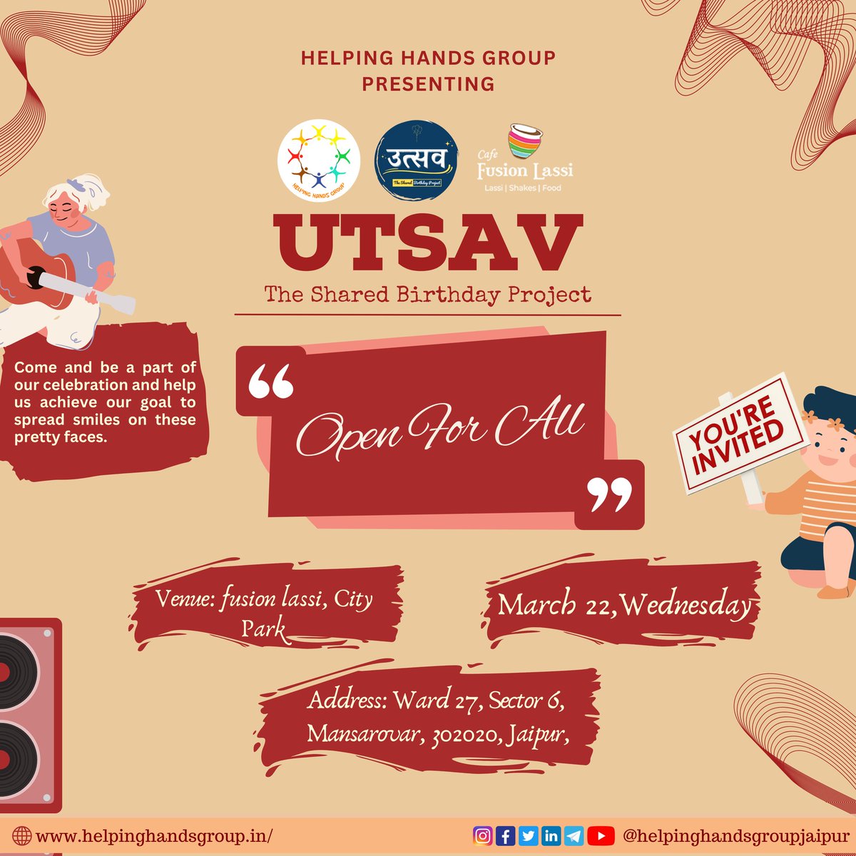 Helping Hands Group Jaipur tweet media