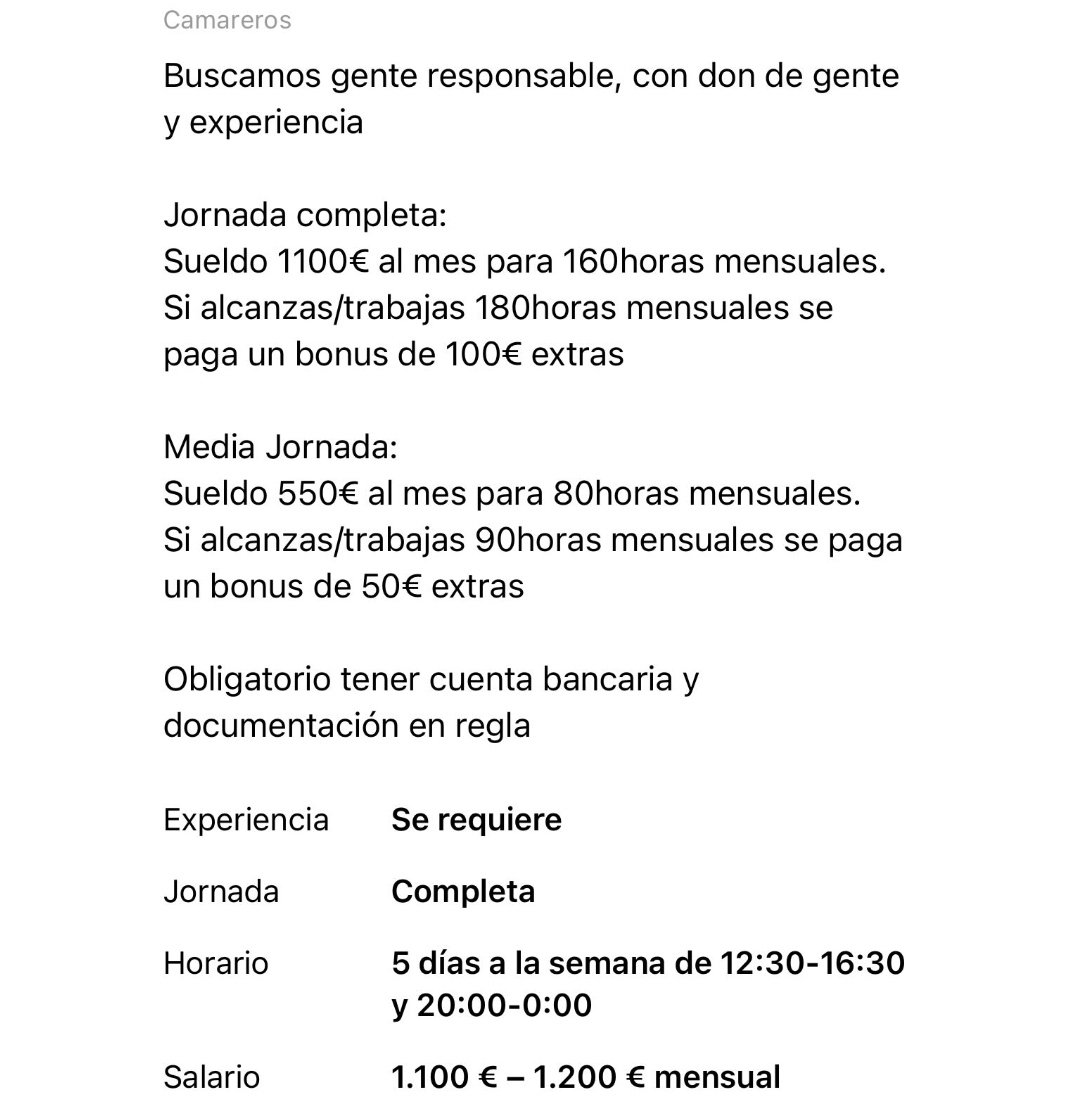 Soy Camarero tweet media