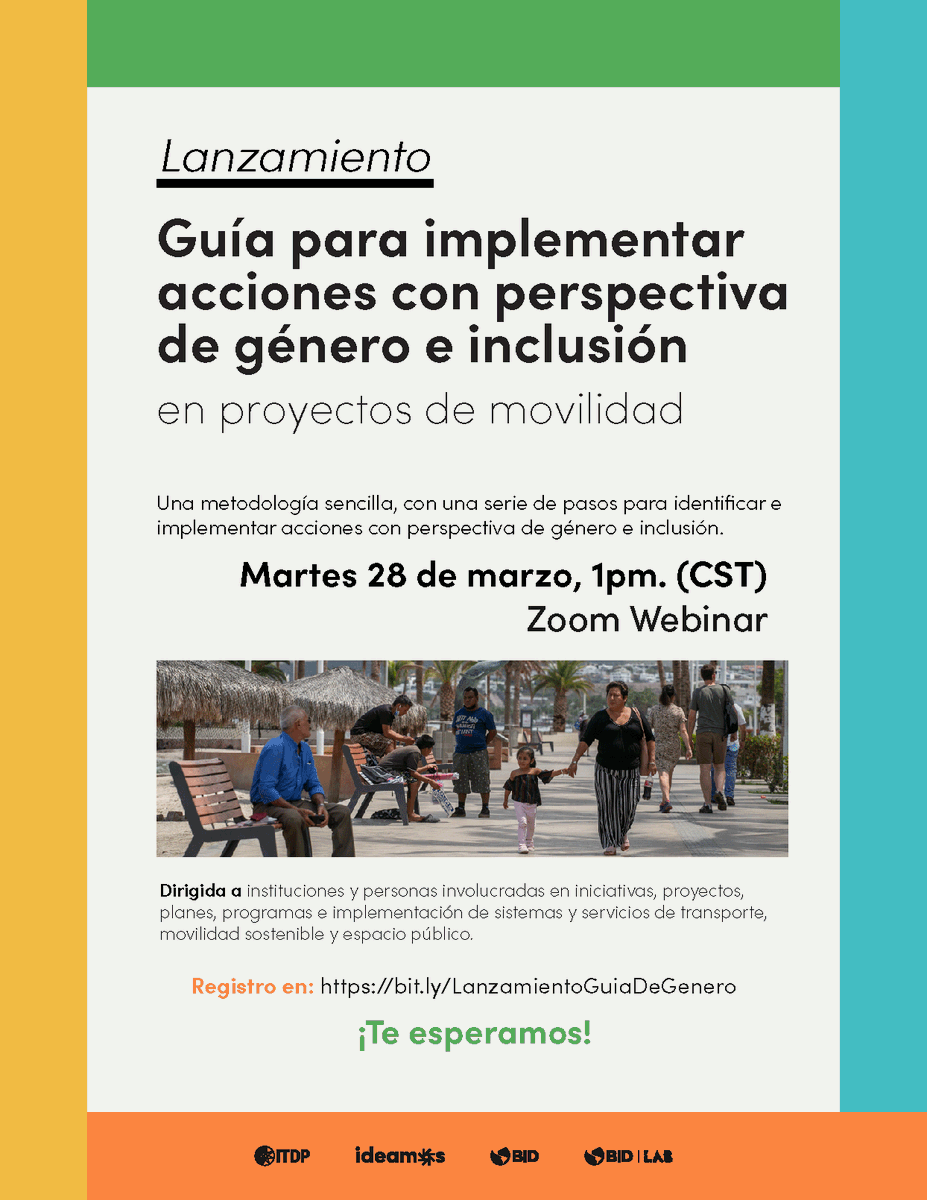 ITDPmx's tweet photo. 📍Conoce y utiliza esta nueva herramienta desarrollada desde el ITDP México a través del programa #Ideamos.
Sesión vía Zoom 🔗 Reserva tu lugar en https://t.co/f156I8EImg https://t.co/mLAPTRRTrQ