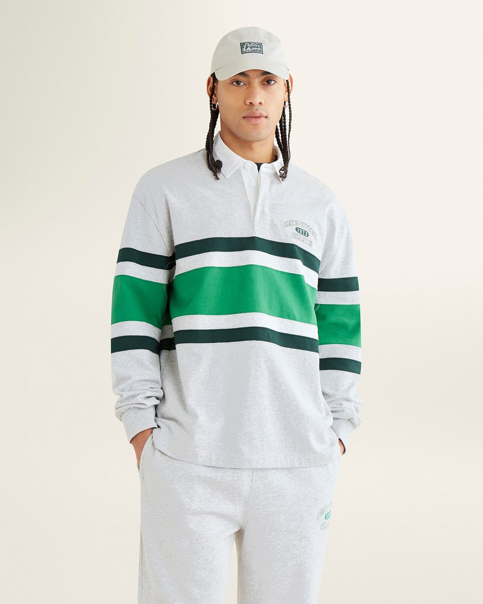 Get spring-ready in retro stripes &amp; layers. Shop Roots Outdoor Athletics: bit.ly/3AK0UJo