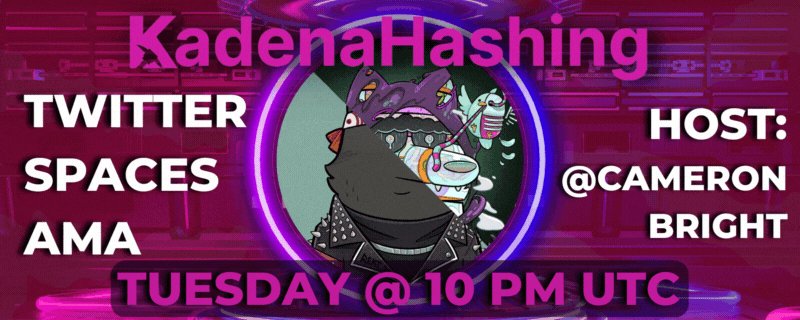 Our first winner has claimed his free KH Pro... Congrats!

Be sure to join us on our Space today with the one and only <a href="/cameronbright/">k:Cameron Bright ⛓️🕸️</a>! 2x KH Lites given to 2 attendees!

Someone will win another KH Pro after 7pm Central today. 6 more days to go in the promo!