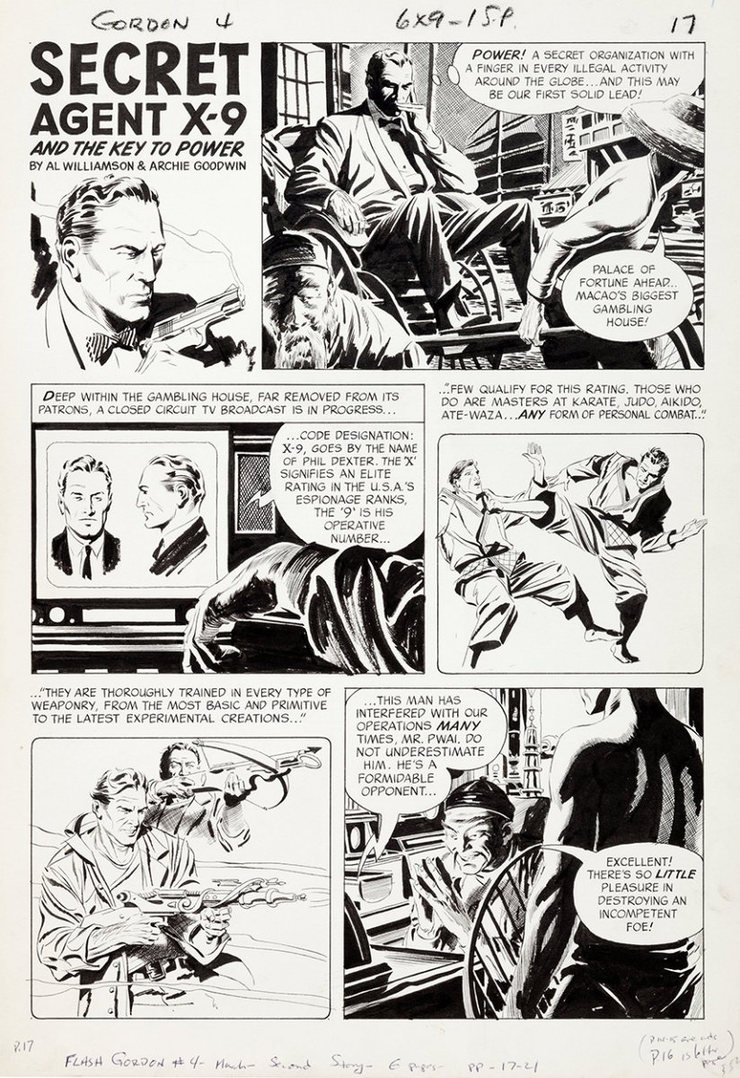 comicartfans's tweet photo. ComicArtFans Roundup - Al Williamson Artwork - https://t.co/j80n9lksIR #AlWilliamson #SecretAgentX9 #ComicArtFans #ComicArt https://t.co/UclxgRDs3o