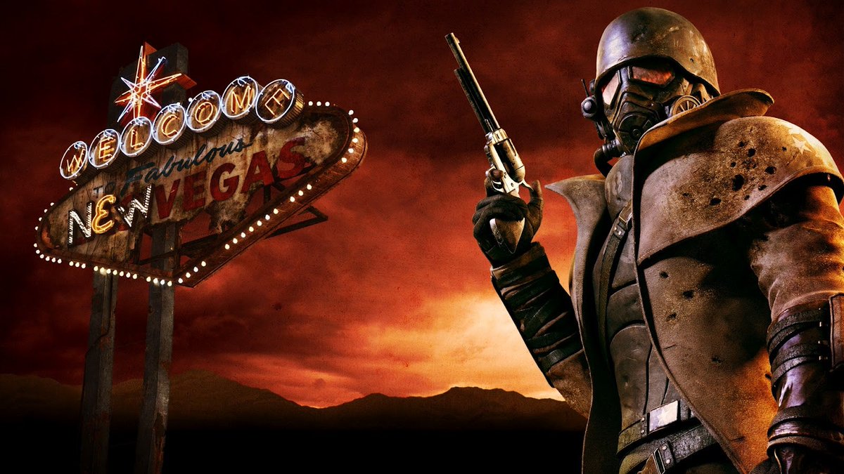 paanolf's tweet photo. Jeu #9 - Fallout: New Vegas
Mon tout premier Fallout, j'y rejoue actuellement d'ailleurs, la narration est top, la liberté donné au joueur est top, le fait de pouvoir se planter sans s'en rendre compte est pas mal fun aussi, clairement une pépite
#gamermemories #souvenirdejoueur https://t.co/BOU5TaYHEi