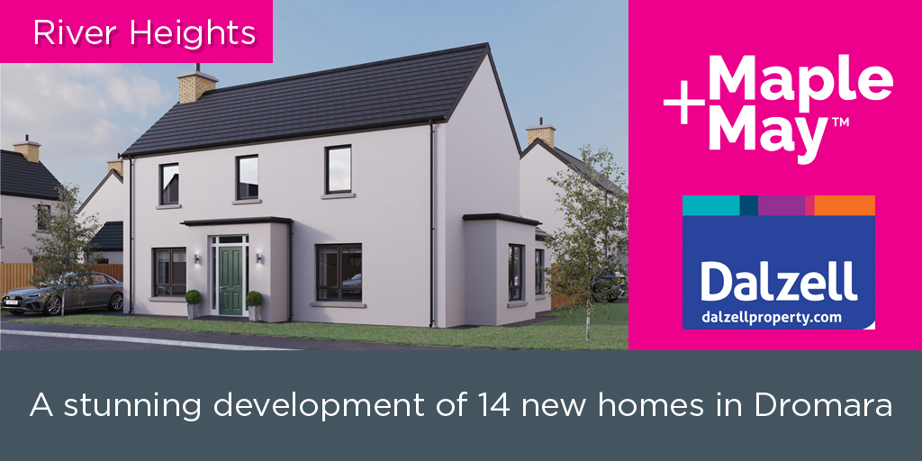Maple_and_May's tweet photo. We are excited to launch River Heights - a stunning new @Maple_and_May development of 14 homes in #Dromara
For further information visit: https://t.co/67227Ox5ZE
#NewHomesNI #ForwardThinking https://t.co/EVB2v9DrdW