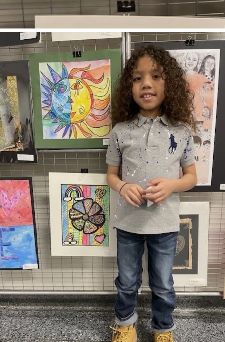 wcbartroom's tweet image. Congrats to WCB 2nd grader Akai for having his artwork selected to represent Mercer County at the NJ Youth Art Month State exhibit at the NJ Statehouse in Trenton! Amazing work! @EWRSDK12 @wcb_principal