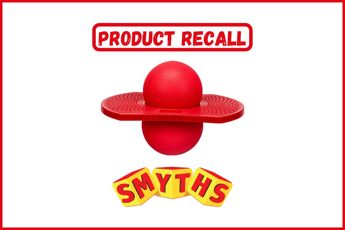 Smyths Toys is recalling its Jumping Ball due to a chemical risk.

The maximum permitted concentration of the plasticiser DIBP (Diisobutyl phthalate) is significantly exceeded. DIBP may harm children’s health, as it may have effects toxic to reproduction.

smythstoys.com/uk/en-gb/Produ…