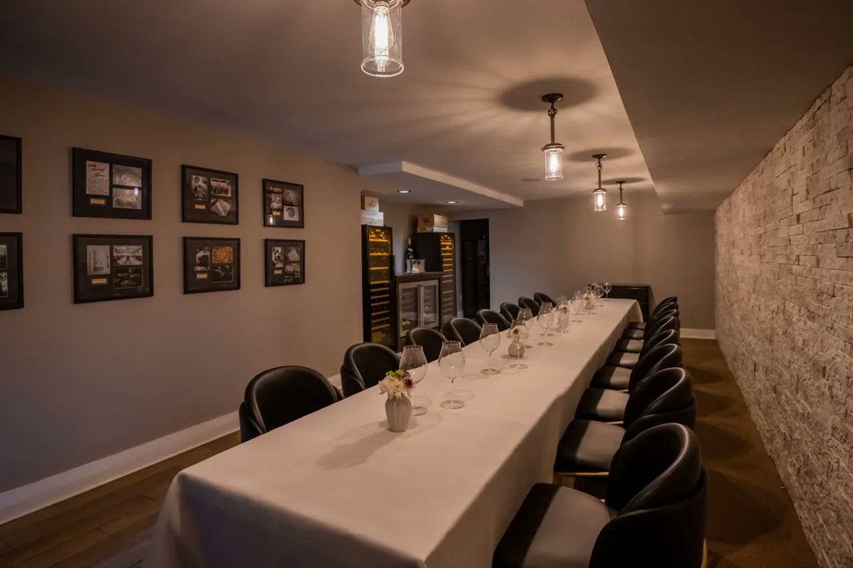 With all of the celebrations that come with springtime, we are delighted to share that The Cellar is now available for private dinners! 🥂 This warm, intimate space offers seated dining for parties of 6 to 18. Click below to get started.

buff.ly/3TwSGw6