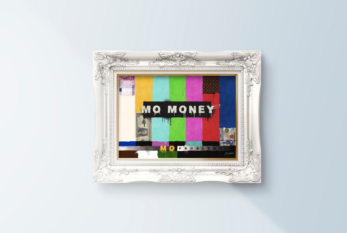 Coming soon! 🎨

”Mo’ Money. Mo’Problems”

 #wallart #biggiesmalls #officeart