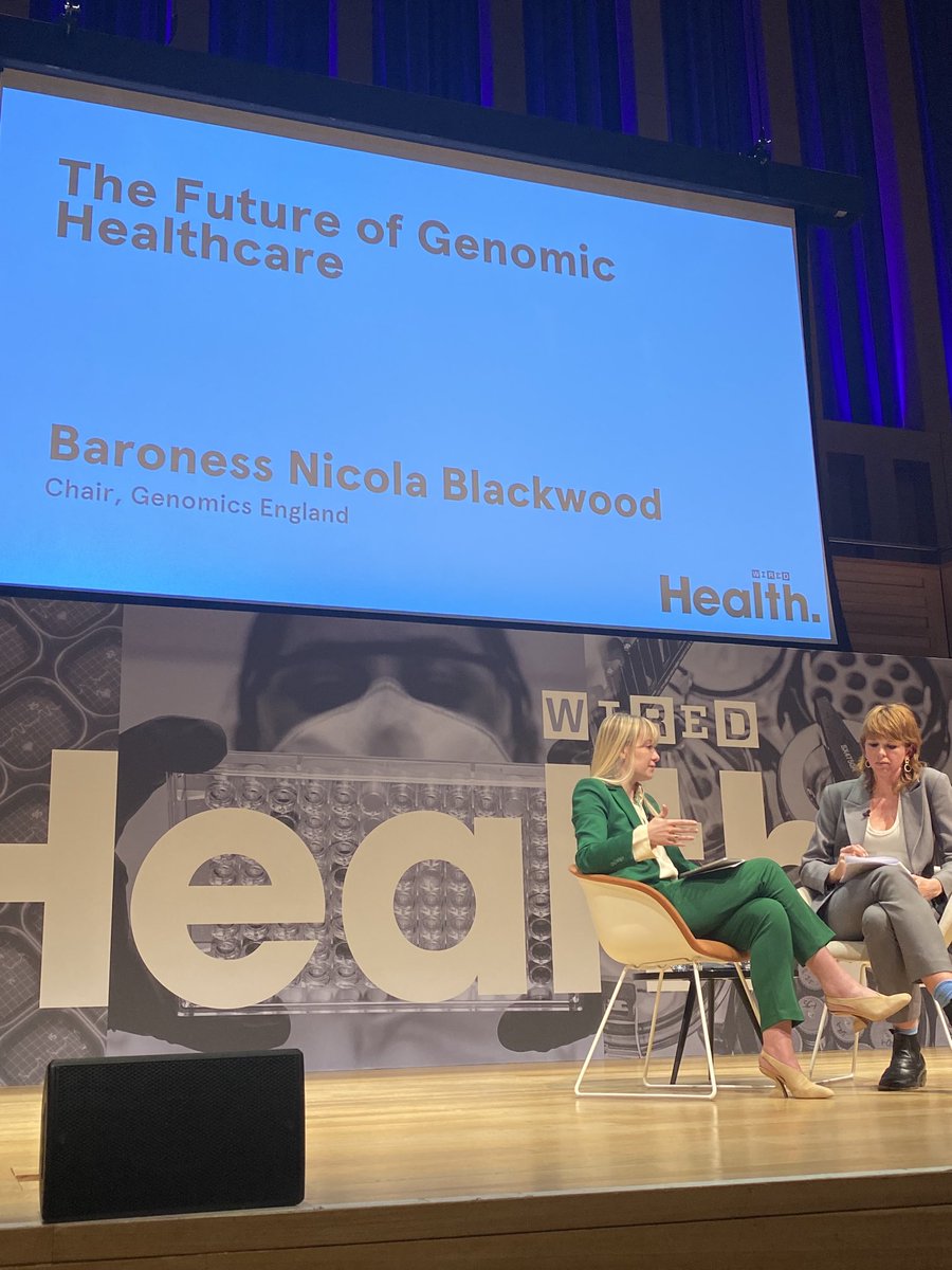 Bringing to life the impact of genomic sequencing in reducing the “diagnostic odyssey” for those with rare disease & radically improving treatment options ⁦@nicolablackwood⁩ ⁦@WiredUK⁩ ⁦@chris_wigley⁩ #WiredHealth #DigitalCare