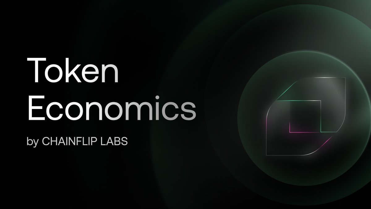 You asked "wen token". 

Here is part one to that answer.

Enjoy the new $flip token page. On it, check out: 

-  Its utility within the protocol.
-  Information about the supply metrics.
-  The distribution &amp; release of the token at TGE.

chainflip.io/token