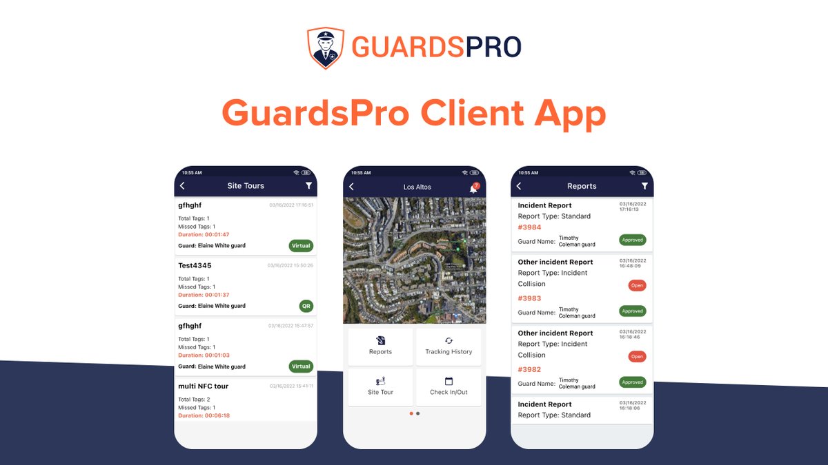 GuardsPro's tweet image. Empower your clients to take control of security operations using the #GuardsPro #clientapp via GPS tracking, reports, scheduling, and so much more.

Click here to know more about it: blog.guardspro.com/guardspro-clie…

#improvedguardspro
#securityguard #security #securityguardmanagment
