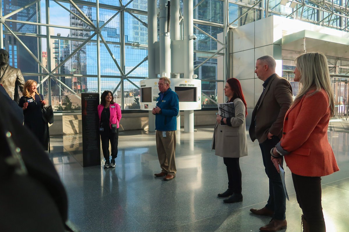 amer_exp_found's tweet photo. WHAT AN EXPERIENCE! Earlier this month, 55 students and staff from DC's Academies went with AEF to experience Times Square hospitality and tourism. Thank you to all of our partners for the incredible generosity! @javitscenter @MHMarquisNYC @whotels @SummitOV @LandrysInc and more! https://t.co/0vFYyhu6UX