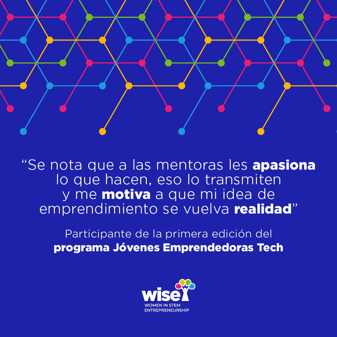 WISELAmerica's tweet photo. 📢 Inscripciones abiertas para la nueva edición de "Jóvenes Emprendedoras Tech", un proyecto diseñado para jóvenes de 16 a 19 años en #AméricaLatina.

¡Cinco encuentros virtuales que buscan despertar la vocación por las disciplinas #STEM! 💪 https://t.co/YhhLh1Cnsw